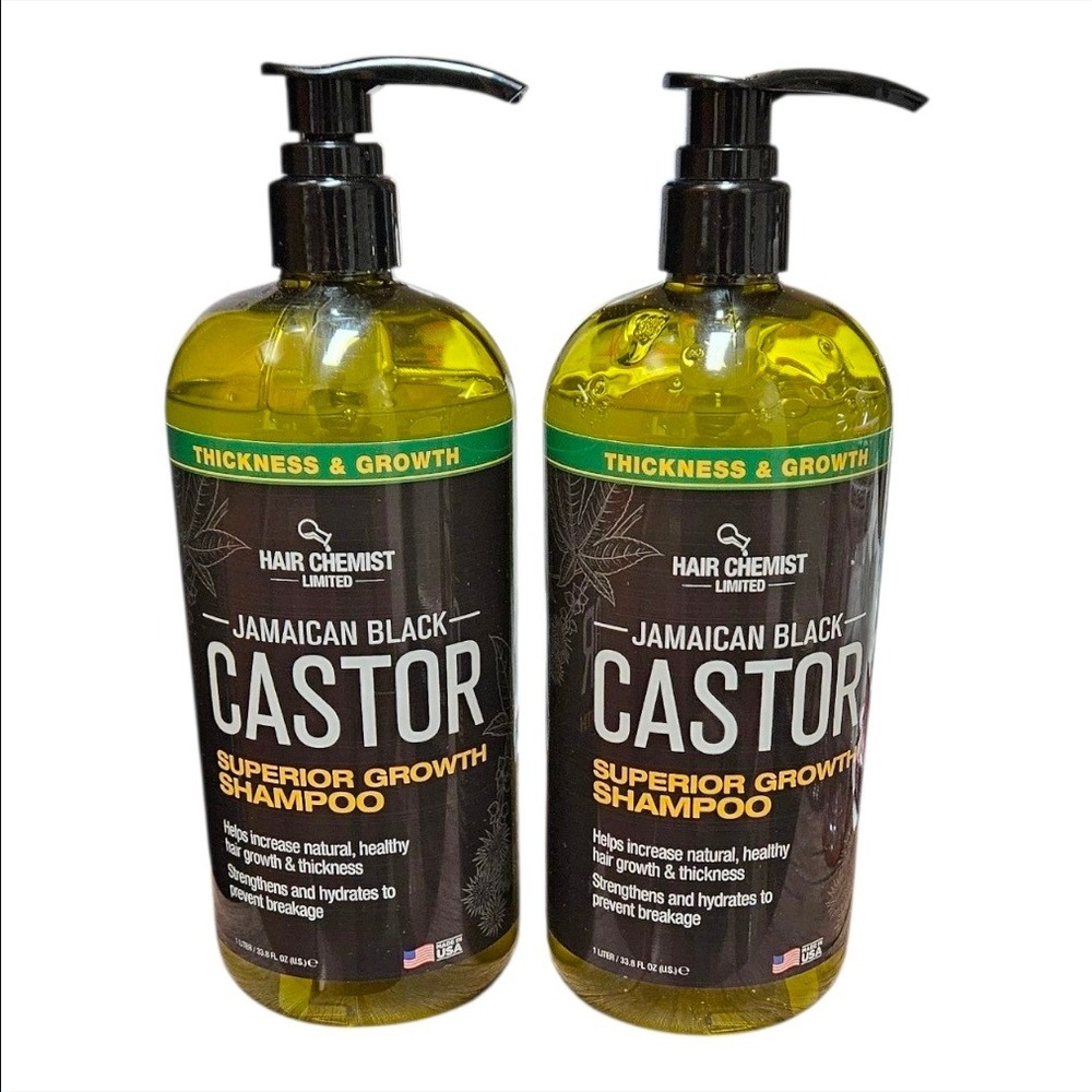 Hair Chemist Limited Jamaican Black Castor Superior Growth Shampoo 2‎ Pack New